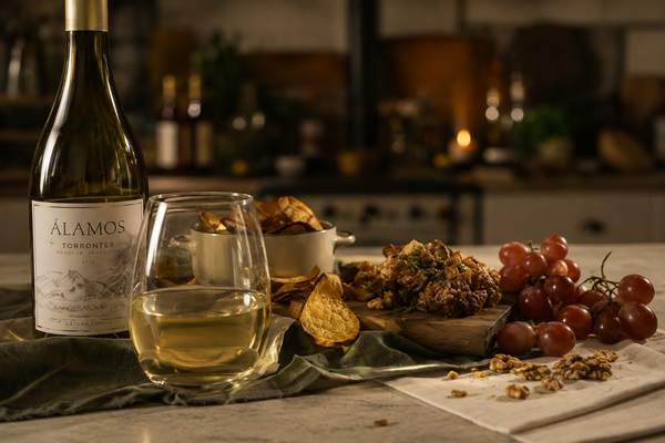 Mollejas al Vino Blanco con Crema