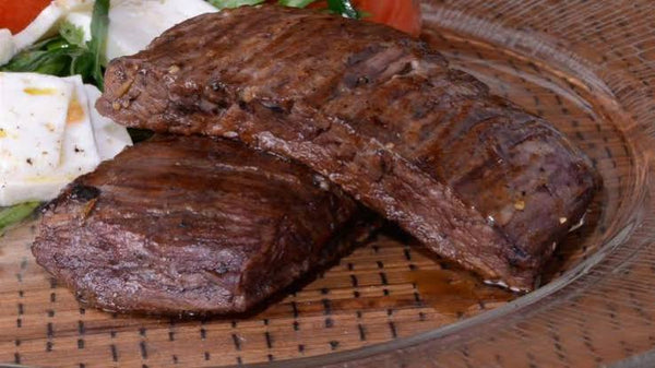 Entraña al Horno con Sal Gruesa
